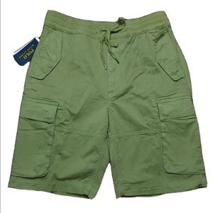 Polo Ralph Lauren Olive Green Utility Surplus Chino Cargo Shorts Men's XL-XXL